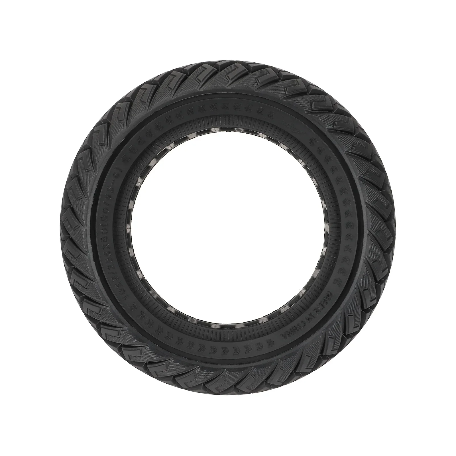 10x3.0 Solid Tire 80/65-6 or 255x80 Non-inflation Tyre for Kuguo M4 Pro/Vsett 10+/Zero 10X/kaboo Mantis Electric Scooter Parts