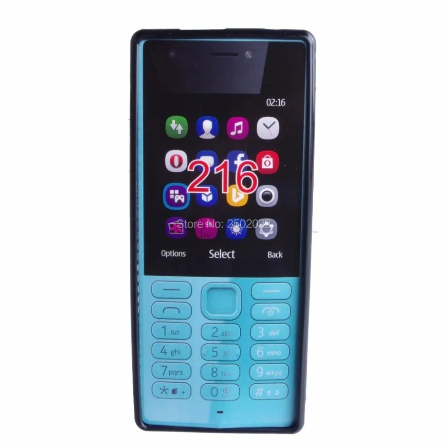 multi color gel tpu slim soft anti skiding case back cover for nokia 216 dual sim mobile phone rubber silicone bag