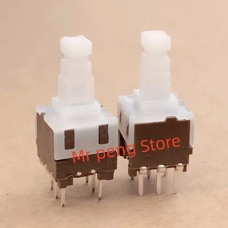 5pcs for vocal BEHRINGER for Yamaha mixer key self-locking switch 6 feet 12 feet 8.5X8.5 square head