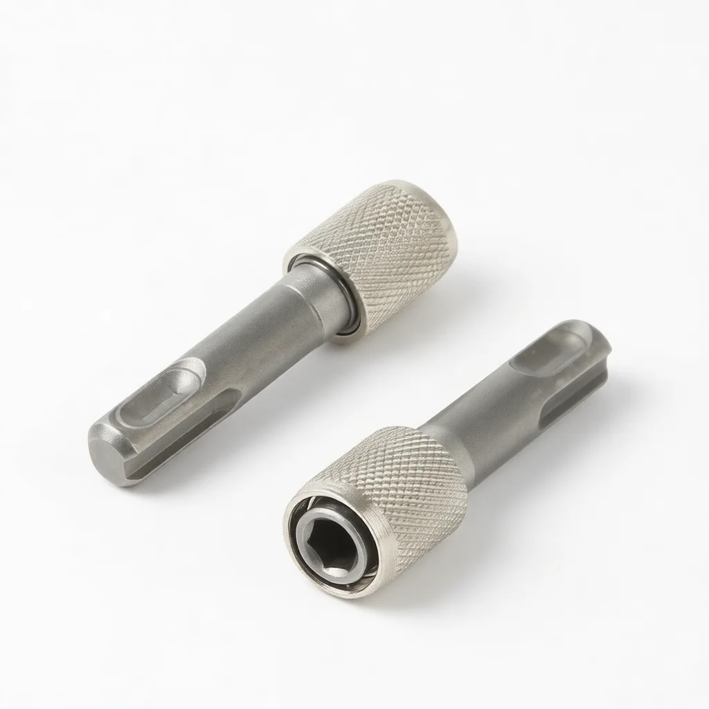 Hammer Drill Converter Adapter Bit Holder Telescopic Hex Shank Extension Power Tool Accessory Socket Connector Durable