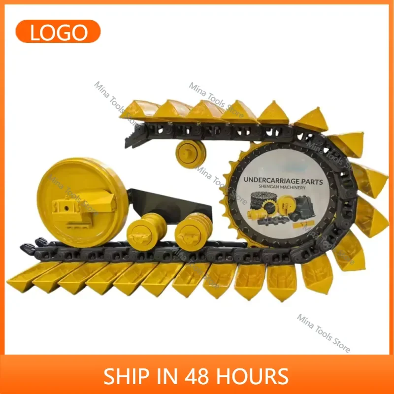 For SDLG Excavator Undercarriage Track Chain 14400634 4110003292 14400635 14404357 14400848 14400849 14400636 14400637