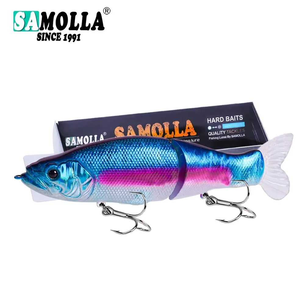 Langsam sinkende SwimBaits Angelköder 30G Whopper Vibration Soft Tail oder Hecht und Barsch Hartköder Isca Künstliches Zubehör