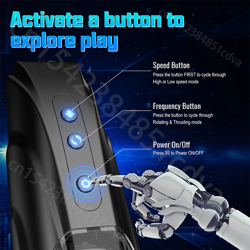 Automatic Man Masturbator Telescopic 360°Spin Best Selling Male Masturbator Cup Suction Cup Base Adult Sex Toys For Men Products