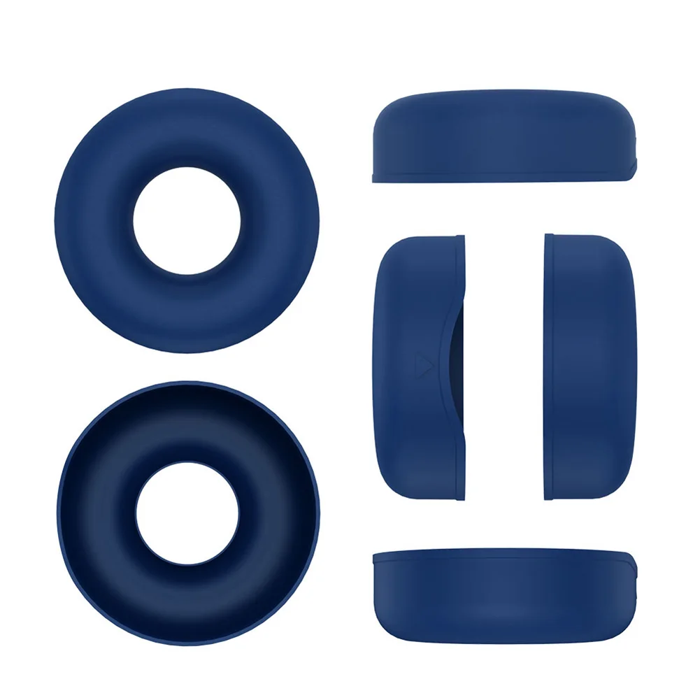 ヘッドホンイヤーパッド 防水 1ペア シリコン製ヘッドセットイヤーパッド 防汚 ソフトイヤーパッド 洗濯可能 Sony WH-CH520用交換パーツ