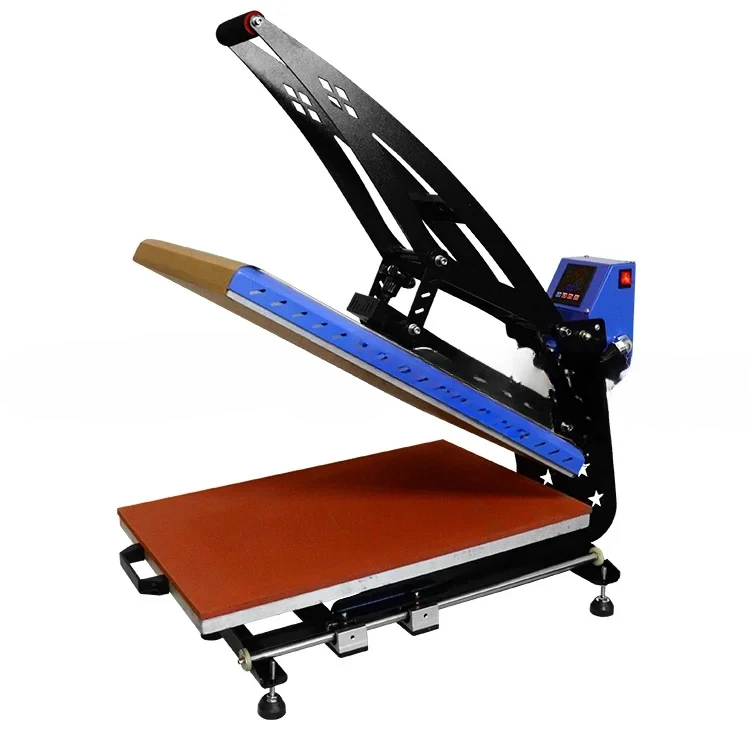 ماكينة ضغط حراري للتي شيرت، مفتوحة تلقائية، 40 × 60 سم، لـ 16، 24