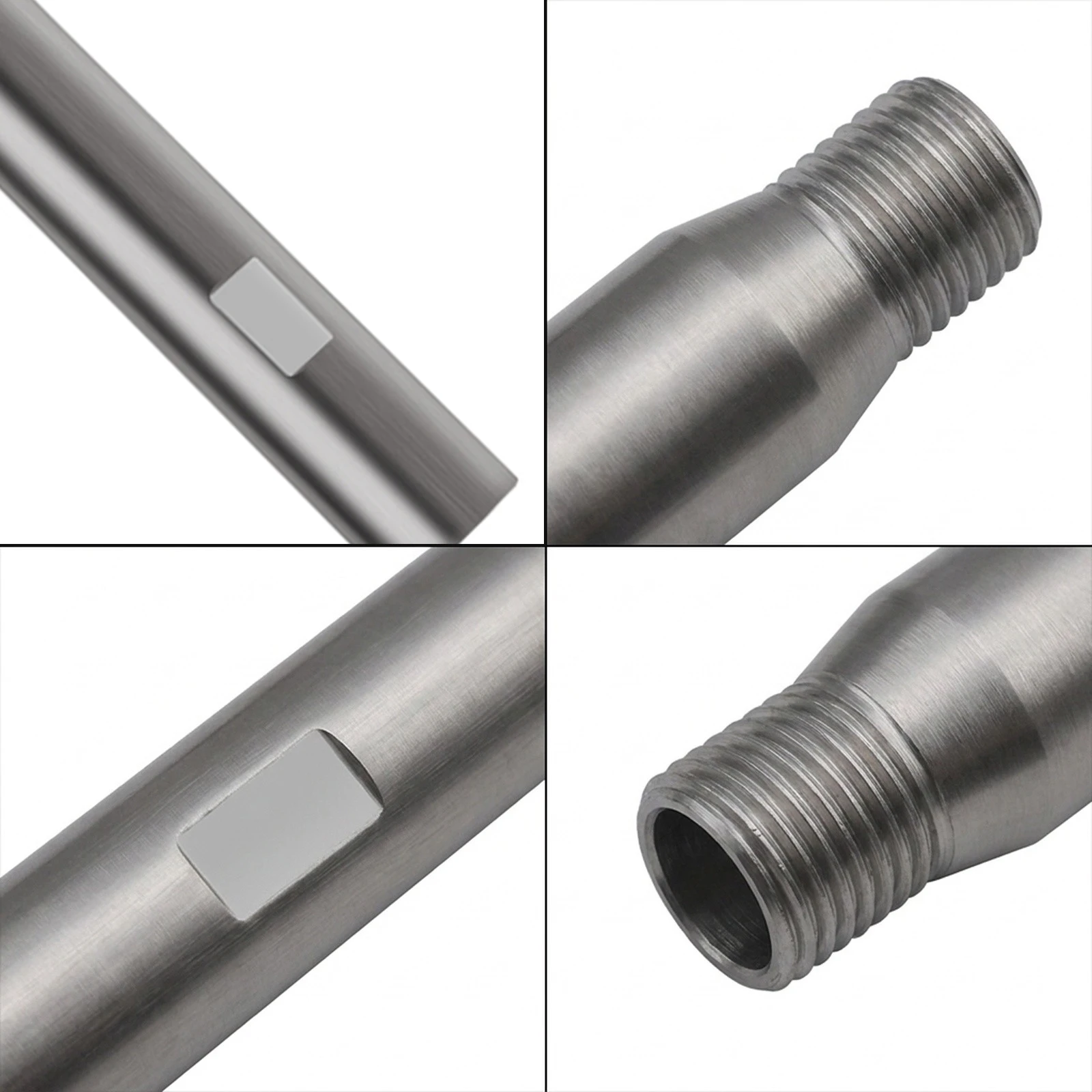 For Water Drill Accessory Rod with For M22 Thread Matching Capability Thick Wall Geometry Supports Higher Torque Transmission