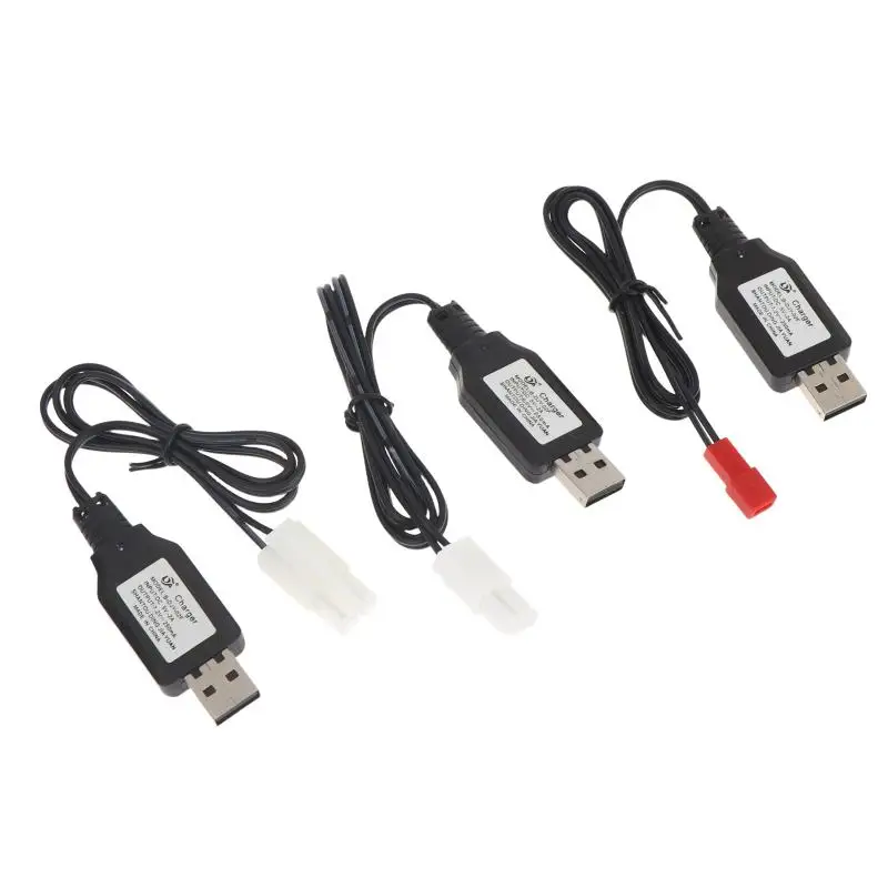 USB 3.7V 500mA Compact Battery Charger Packs JST KET EL Red Female Plug for Travel Low Power Device Charging