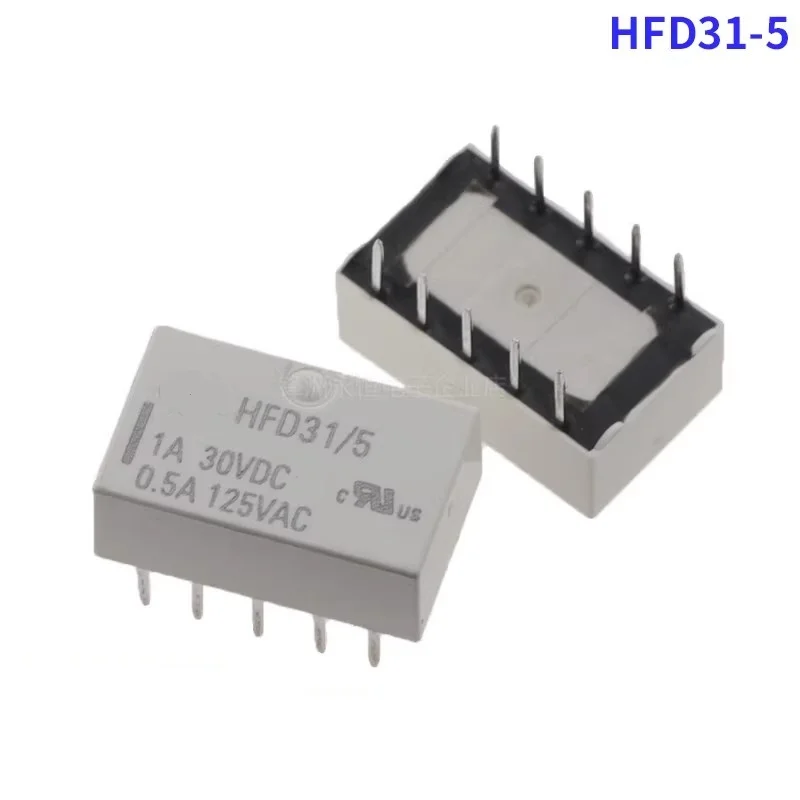 5PCS HFD31/5 HFD31/12 HFD31/24 HFD31/5-L1 HFD31/12-L1 HFD31/24-L1 HFD31/5-L2 HFD31/12-L2 HFD31/24-L2 DIP10 relay Newaccessories