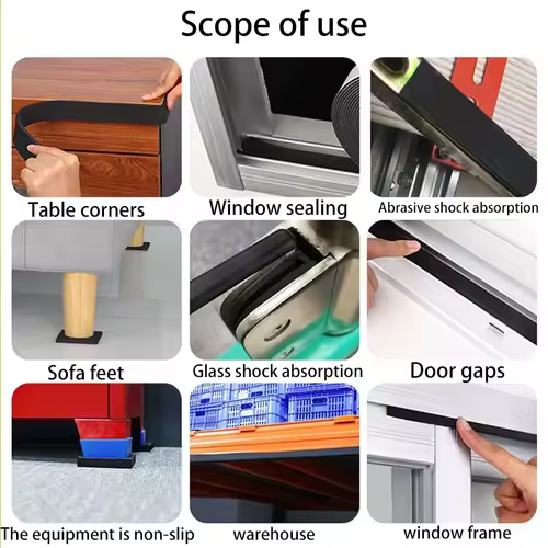 EVA Tape High tack EVA foam tape - single-sided, waterproof, shockproof, window sealant tape for industrial applications - Image 6