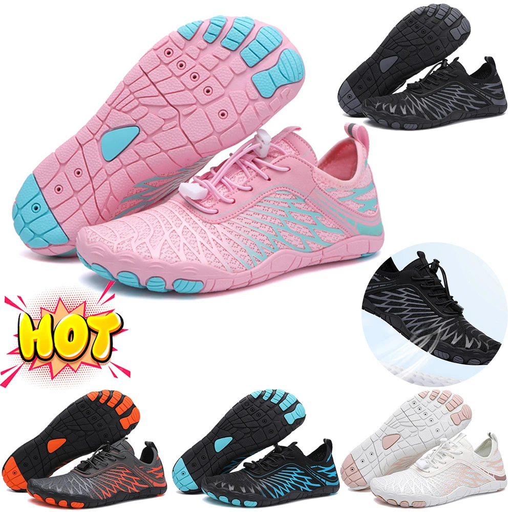 

Barefoot Shoes Men Women Water Sports Outdoor Beach Couple Aqua Shoes Swimming Quick Dry Athletic Training Gym Running Footwear