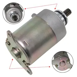 Starter Motor for OEM:31200-KUDU-C00 31210-GFY6-200 31210-KEBE-900 for Kymco Super 8 125 4T Euro III for Kymco Agility City 125