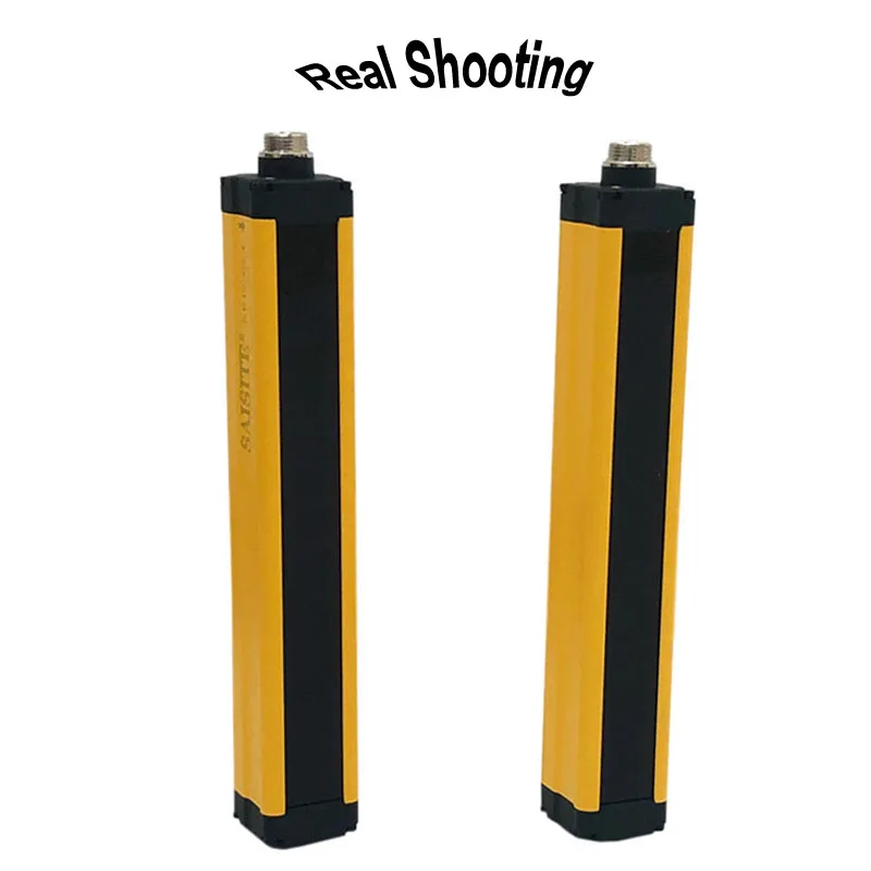 Licht vorhangs ensor schalter, Sicherheits licht gitter Sicherheits gerät, Schützen Hand-Infrarot-Sender-Empfänger, NPN,20mm, 6 Balken, DC 24V – Detail 4
