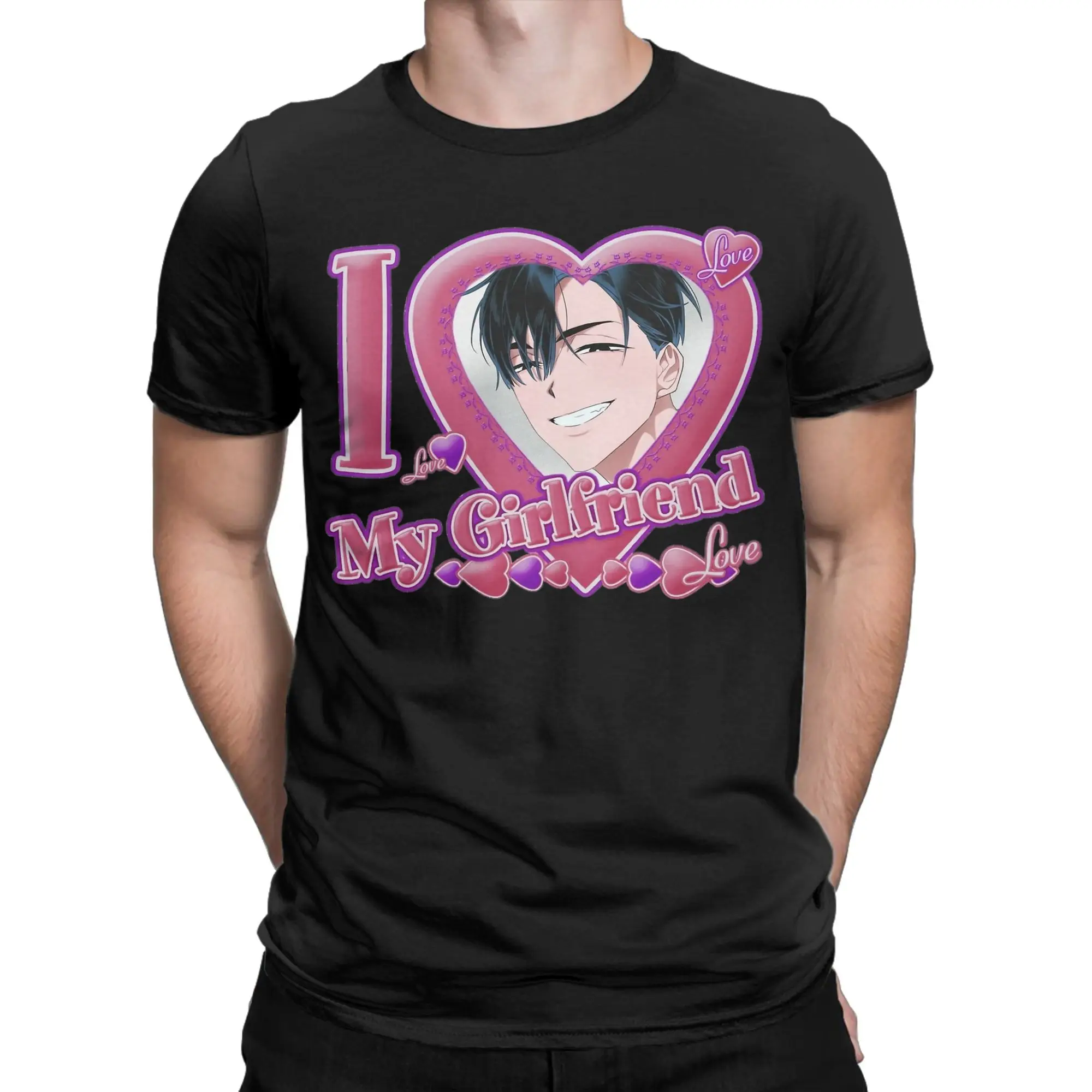 Alien Stage Ivan I Love My Girlfriend Men Women's T Shirts  Awesome Tee Shirt Short Sleeve T-Shirts 100% Cotton 6XL Clothing