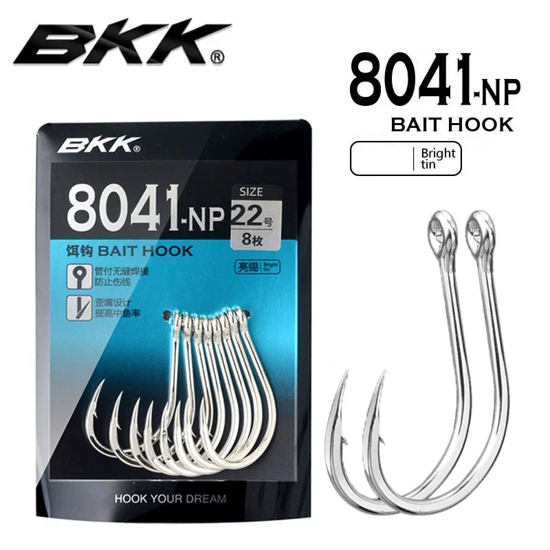 

BKK Hook, Seamlessly Welded A Flat Hook Body, Suitable For Boat Fishing, Red Snapper, Tuna, And Live Bait Bottom Fishing Gear