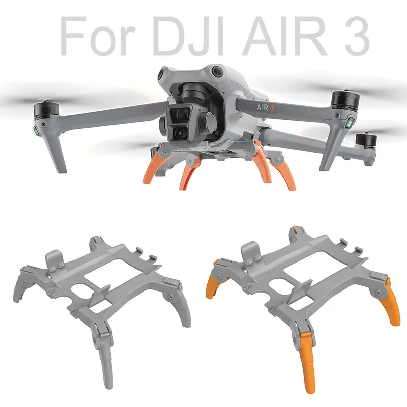 Spider Integrated Landing Gear For DJI AIR 3/3S Increased Tripod Extension Protector Increased Fuselage Height