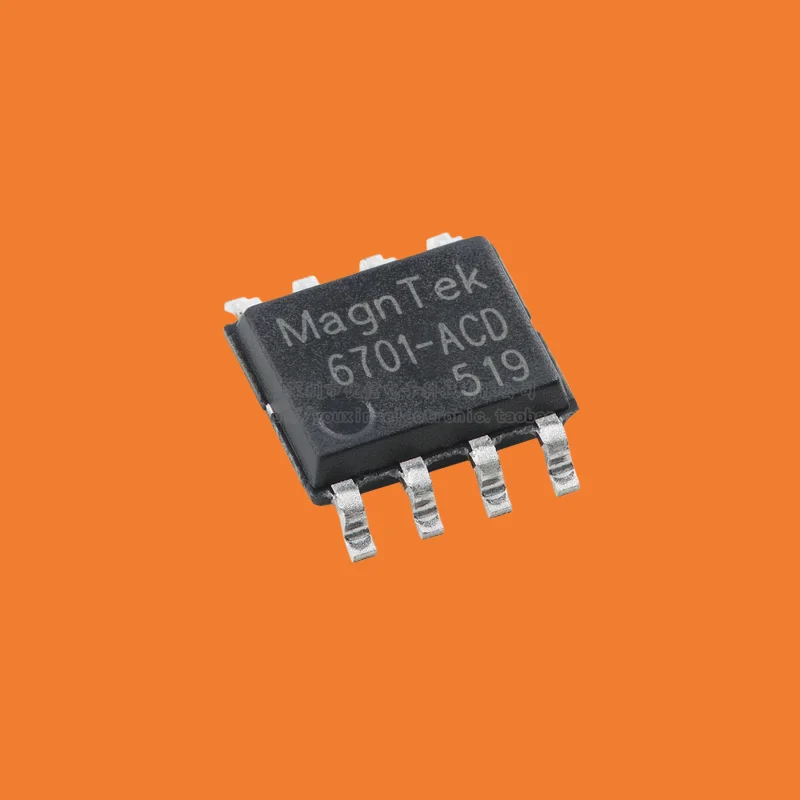 10pcs/Original MT6701CT-ACD SOP-8 Magnetic Rotation Position Sensor Magnetic Angle Encoder Chip