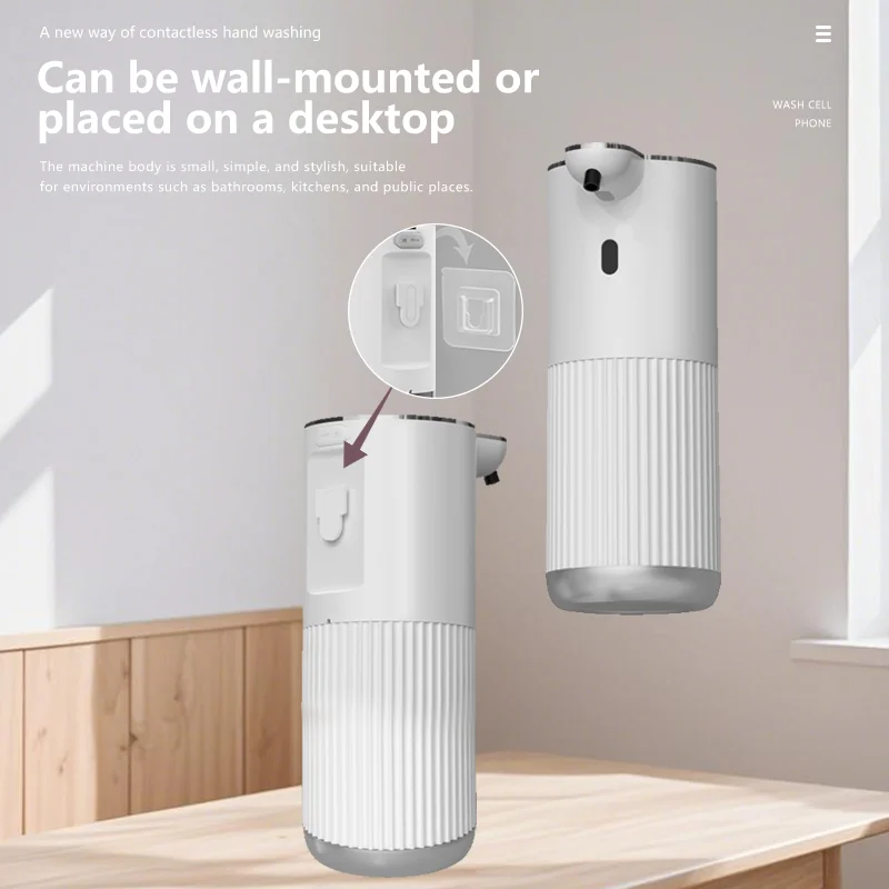 360ML Power Level Digital Display Intelligent Electric Hand Sanitizer Washing Machine Touchless Automatic Senor Soap Dispenser
