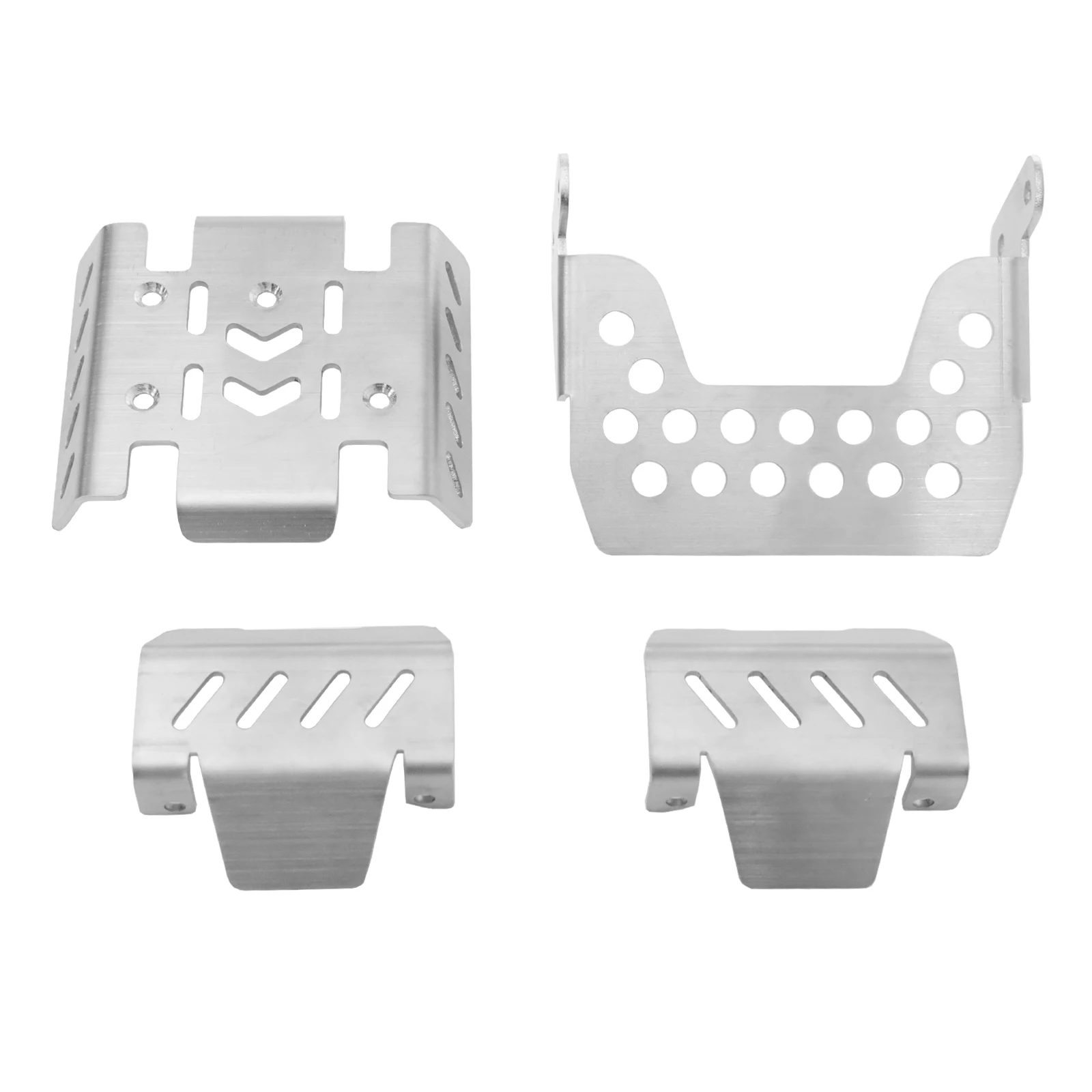 ステンレス鋼プレートシャーシアーマー MJX ハイパーゴー 1/8 H8P シミュレーションフォードマスタングリモートコントロールカーアクセサリー