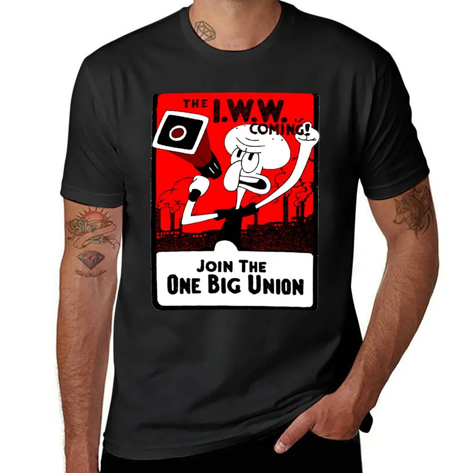 Join The One Big Union - Dismantle The Establishment Essential Classic T-Shirt customs cute clothes men graphic t shirts