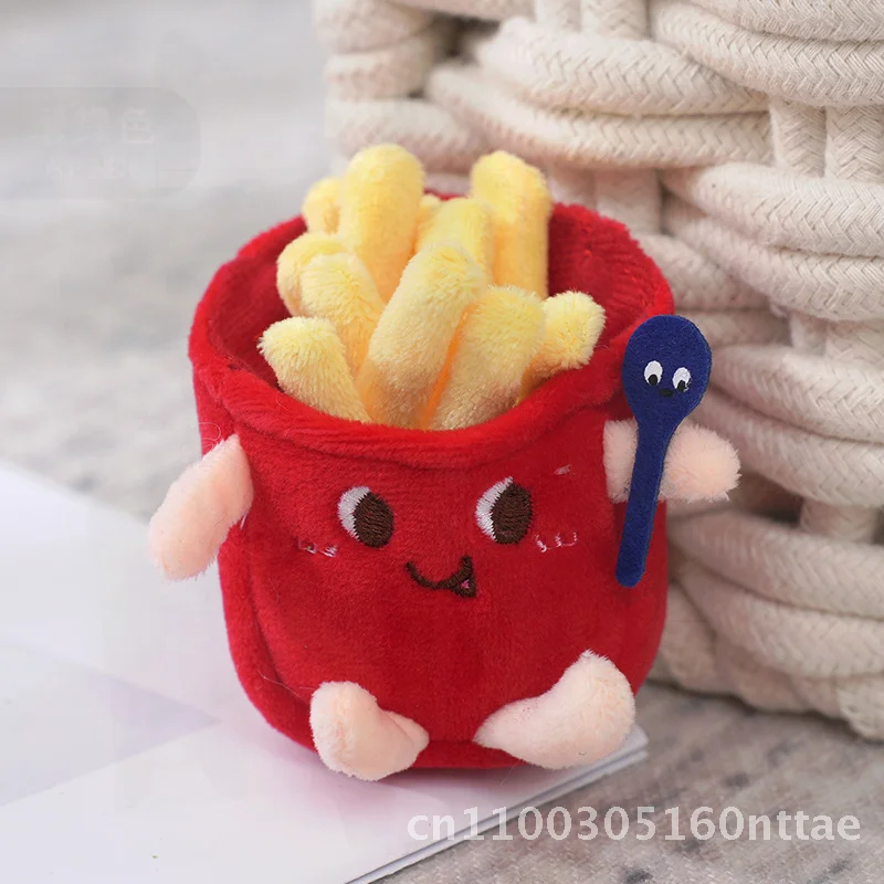 

Милый гамбургер, хот-дог, куриная ножка, плюшевая подвеска, маленькая кукла-брелок, школьный орнамент, машина для захвата, игрушка для детей