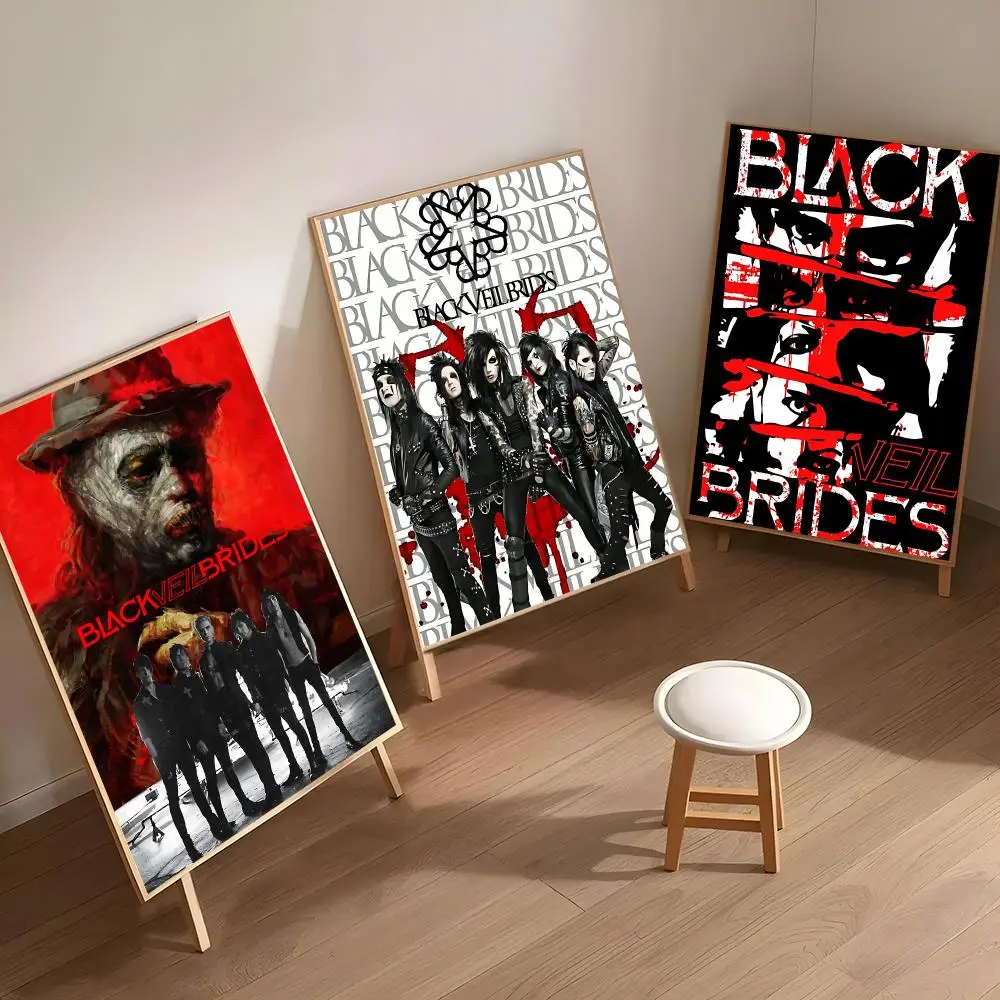 Rock Band Black Veil Brides Poster HD art sticky wall waterproof home living room bedroom bar aesthetic decoration