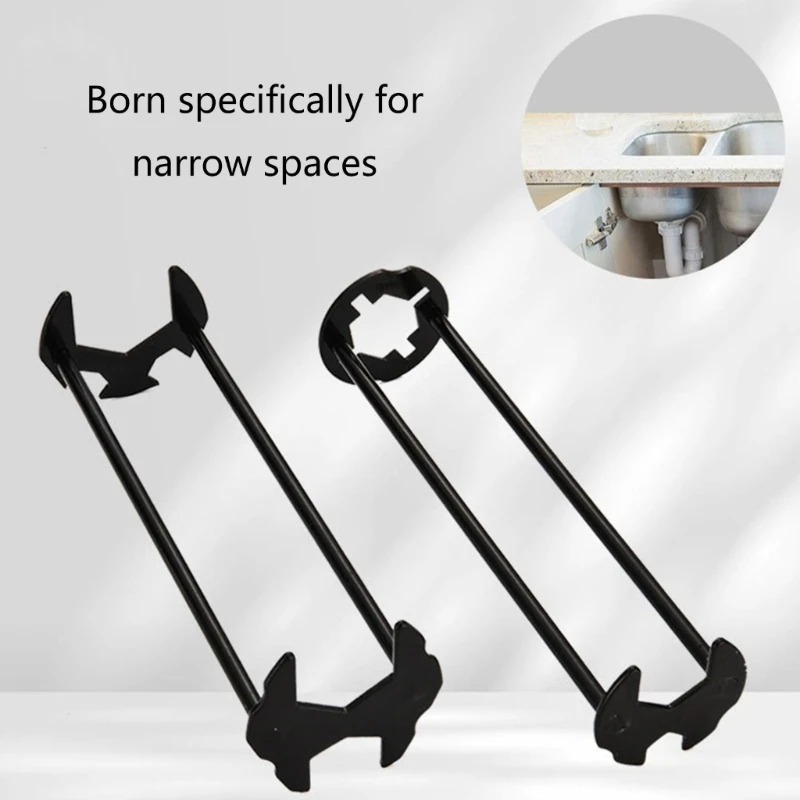 Multifunctional Sink Wrench Maintenance Installation Tool Wrench for Bathroom