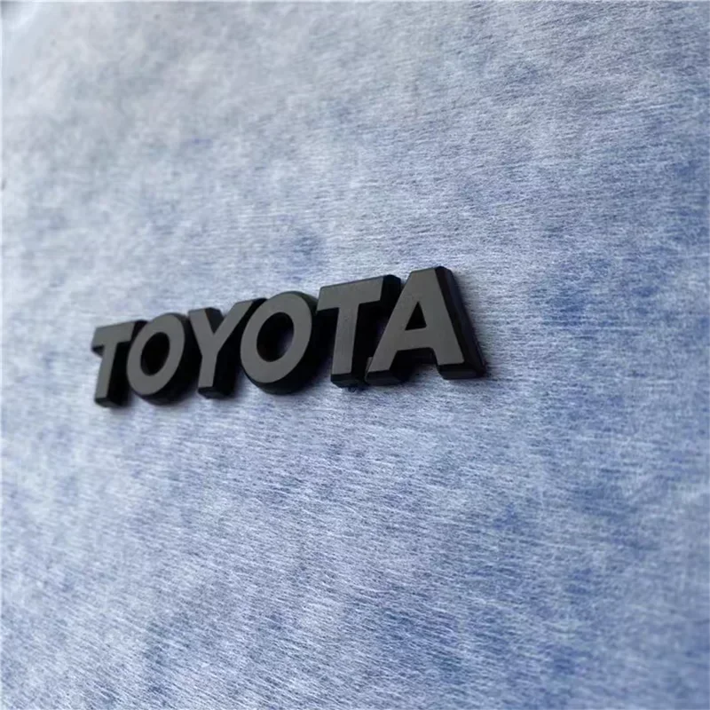 شعار صندوق السيارة الخلفي ثلاثي الأبعاد لسيارة تويوتا RAV4 كورولا كامري برادو GT86 كراون ريز كشر أفالون هايلكس تاكوما شعار السيارة ملحقات السيارة