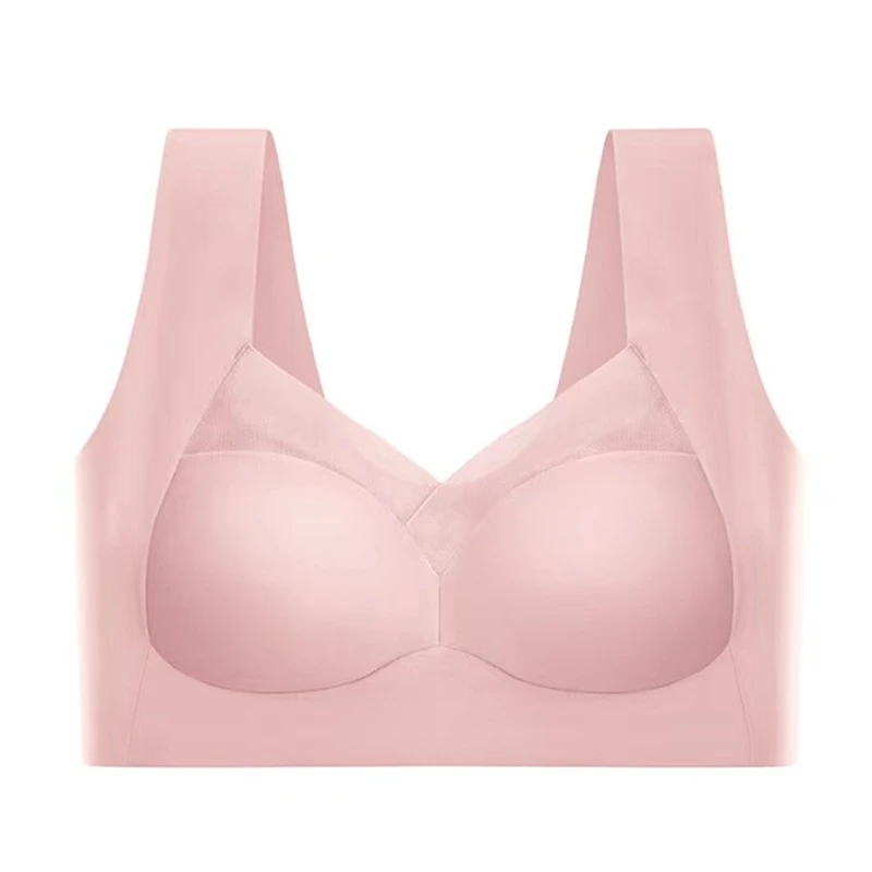 EUR Size Top Seamless Women Bras Perfect Fit Support Show Small Comfortable No Steel Ring Underwear Yoga Fitness Sleep Vest image 5