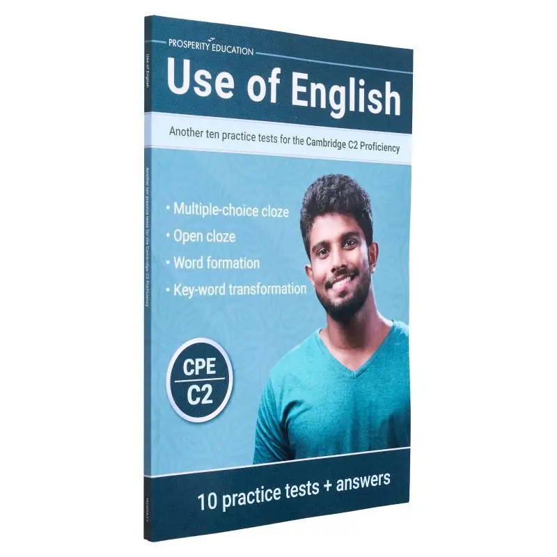 

Use Of English Another Ten Practice Tests For The Cambridge C2 Proficiency 2023 Prosperity Education 9781915654113