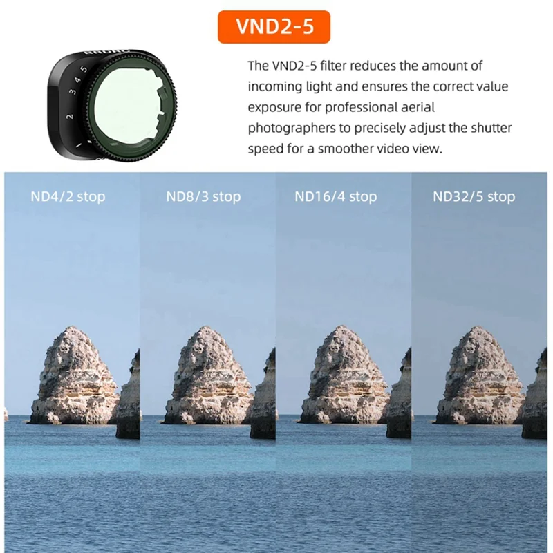 

НОВЫЙ фильтр Mini 3Pro, регулируемое портативное зеркало с затемнением, аксессуары для защиты объектива Mini 3, VND2-5