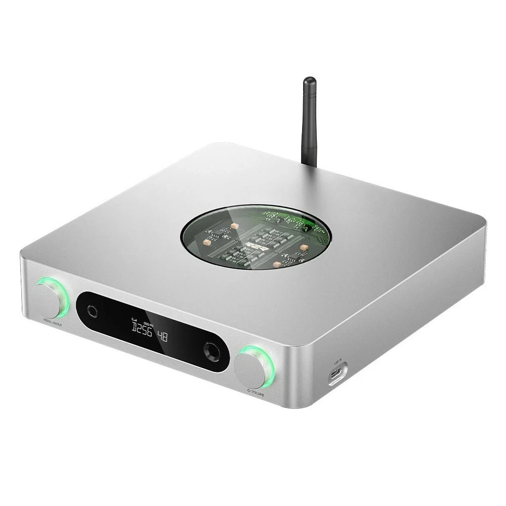 FiiO K13 R2R Desktop DAC & Headphone Amplifier High-Fidelity 24Bit R2R DAC, Powerful 2400mW Output, LDAC  Streaming
