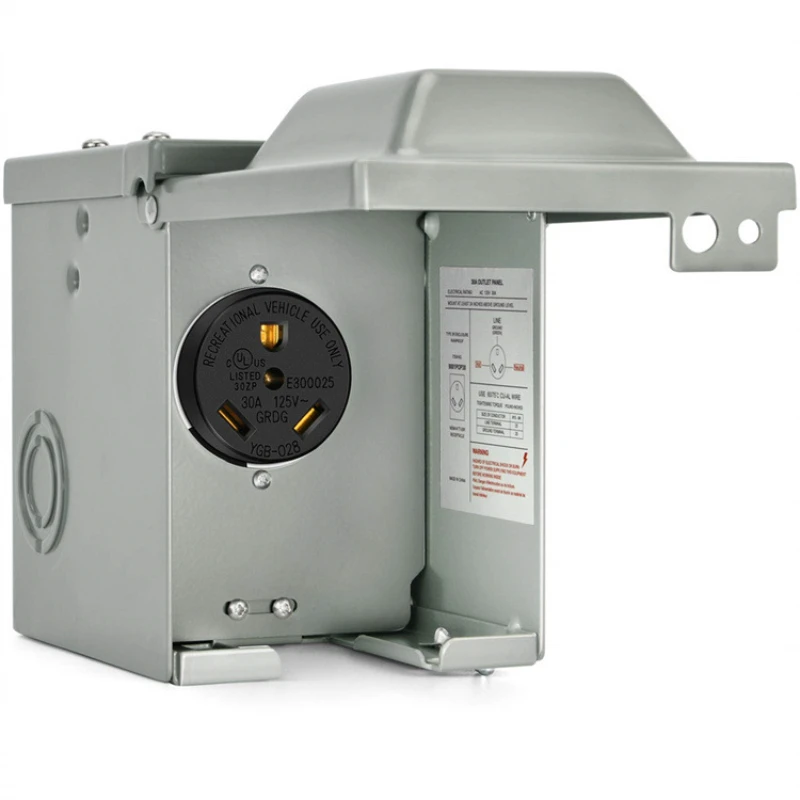 

RV power socket box