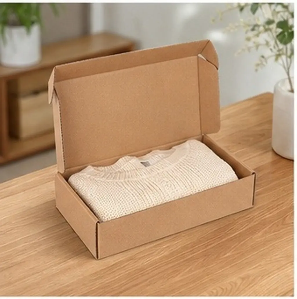 10Pcs Premium Thickened Flat Shipping Boxes for Small Business Sturdy Corrugated Cardboard Package Box