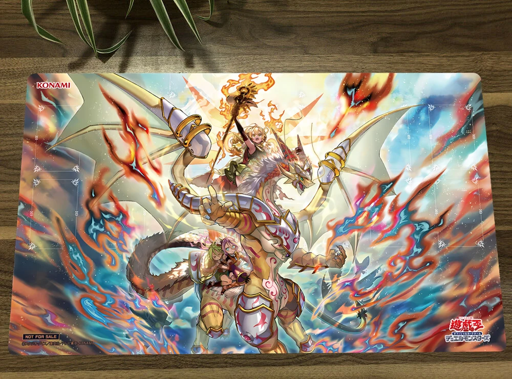 

YuGiOh Ritual Beast Ulti-Apelio TCG CCG Mat Trading Card Game Mat Table Playmat Desk Gaming Play Mat Mouse Pad 60x35cm Free Bag