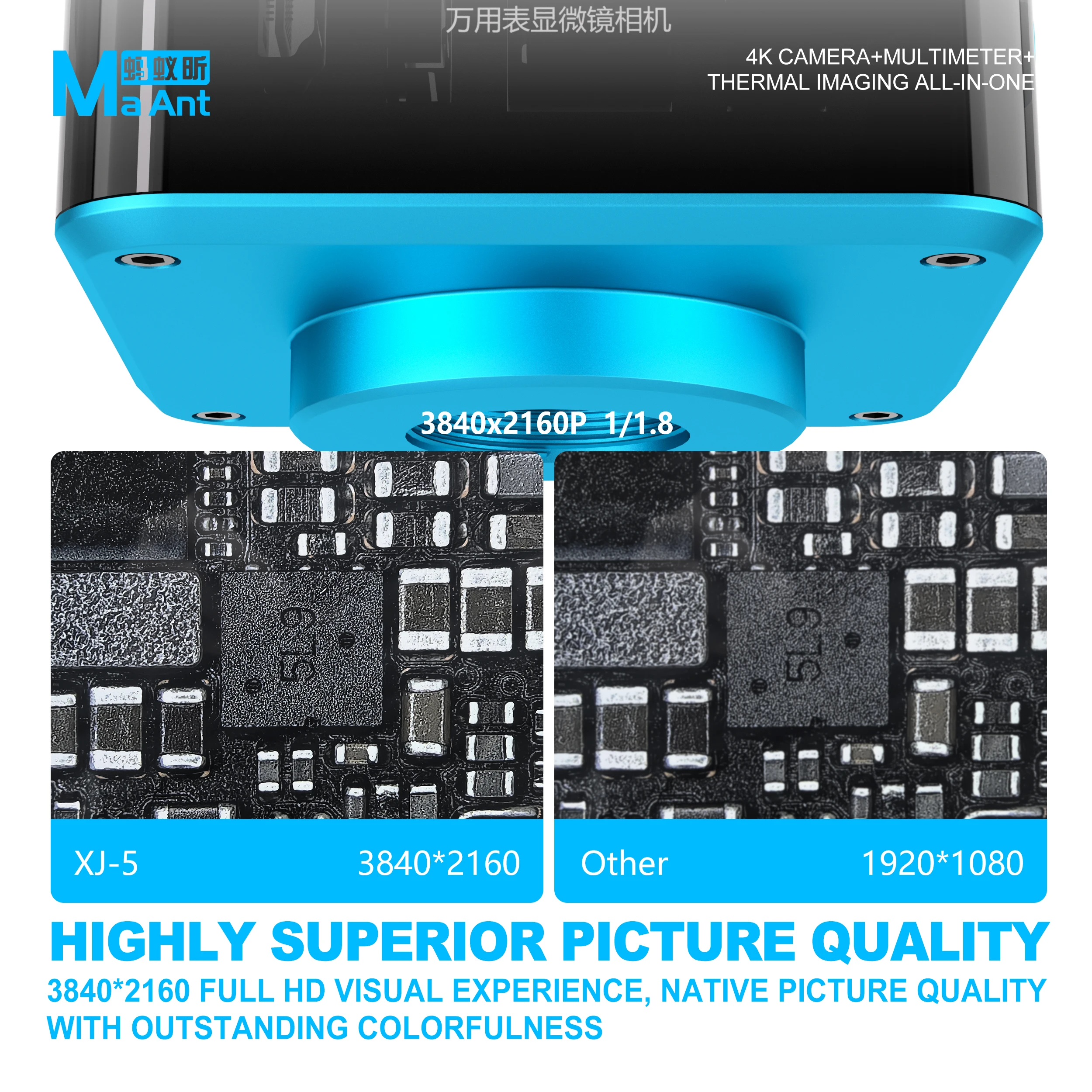 Maant XJ-5 4K UHD 30fps, Featu - Phone Sanitizer Uv recension och pris