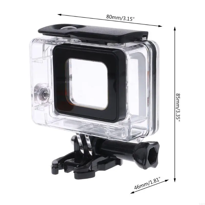 Y88B Waterproof Housing for Case for Hero 5 6 Action Camera 5 6 Black Edit