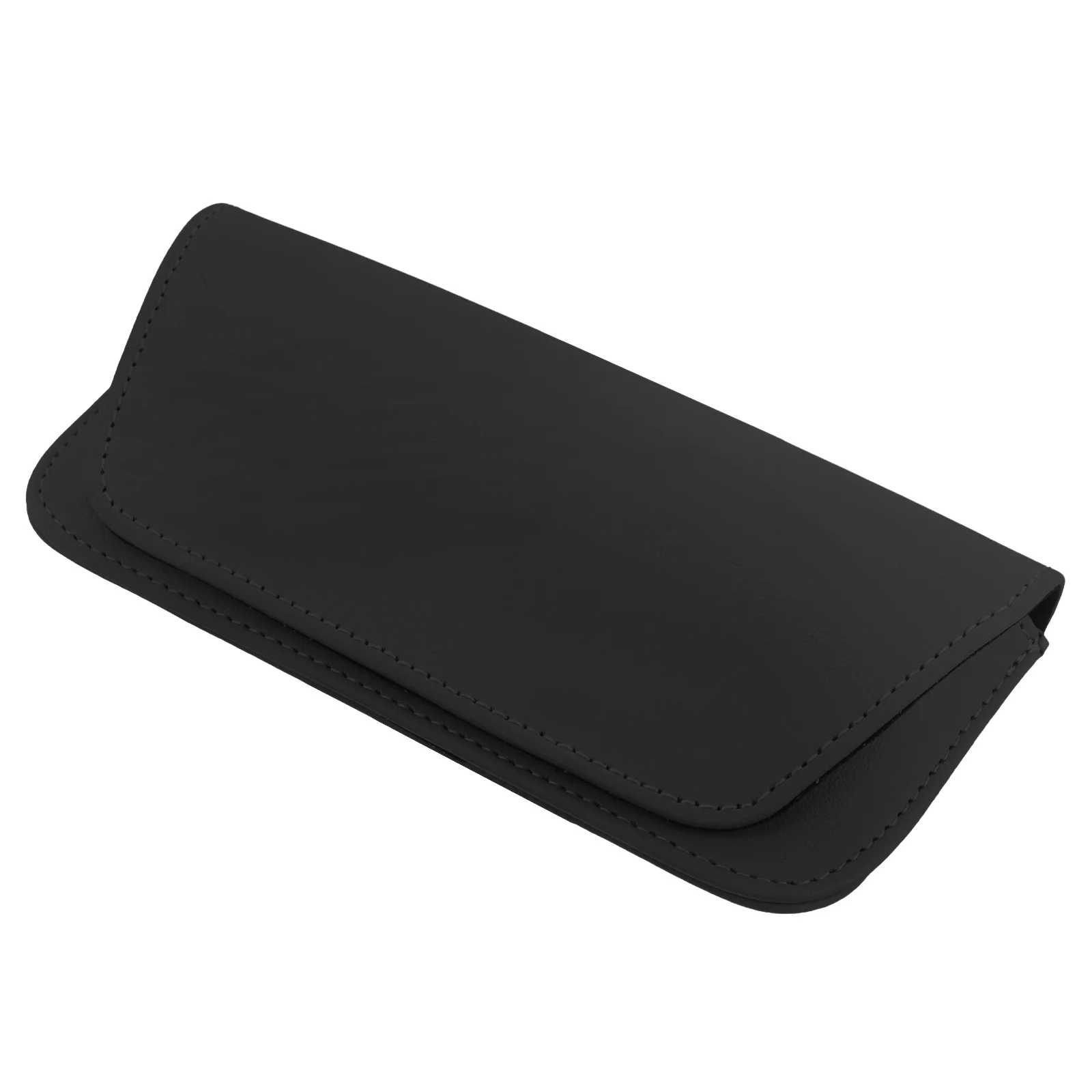 

Car Glasses Case Sunglasses Auto Visor Organizer Soft Black Pu Accessories Interior Travel