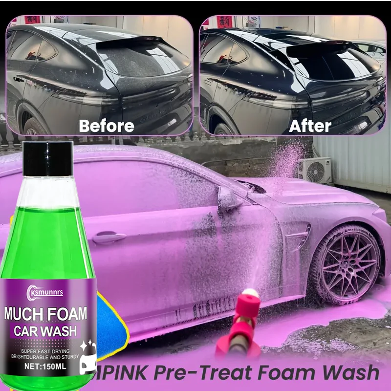 Car Exterior Care Liquid - All-in-one Care, Car Paint Powdery Color Care Liquid, Towel Included, Easy to Use