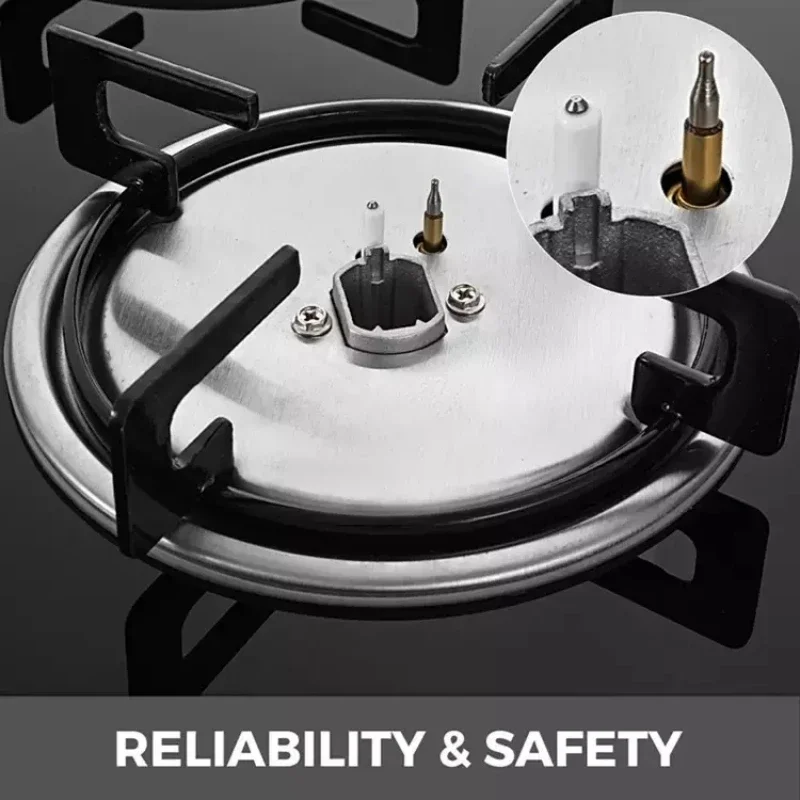 Heimgebrauch, eingebauter Gasherd, Küchengerät, Gas, 5-Brenner, Gasherd