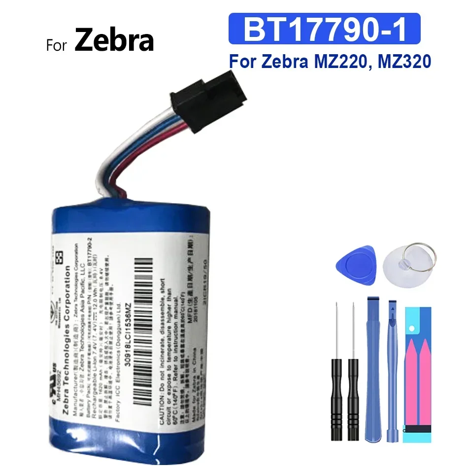 

Аккумулятор BT17790-1/BT17790-2 1500 мАч для Zebra MZ220, MZ320