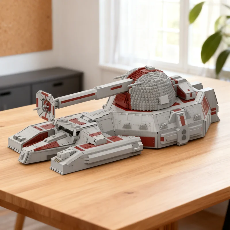 

6956pcs MOC RX 200 Falchion Class Star Battle UCS Model Building Blocks Creative DIY Gift Display Decor Assemble Premium Adult