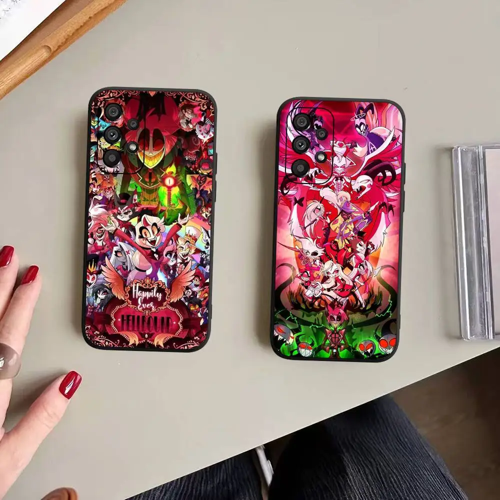 H-Hazbin H-Hotel Phone Case For Samsung A 52 53 21 32 13 12 71 31 51 40 72 73 70 22 42 50 30 20 21 shell