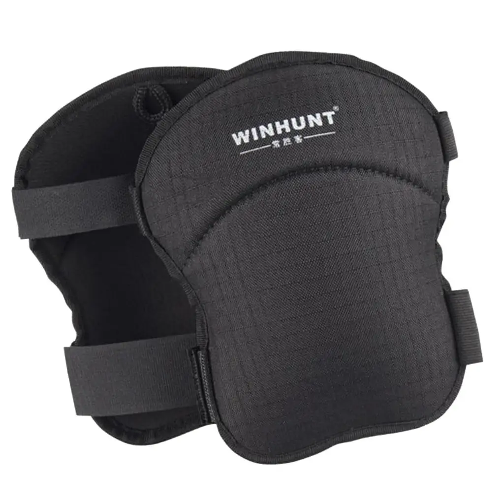 Construction Knee Pads Work Adjustable Straps Oxford Cloth High Elastic Waterproof for Motor Vehicle Repair