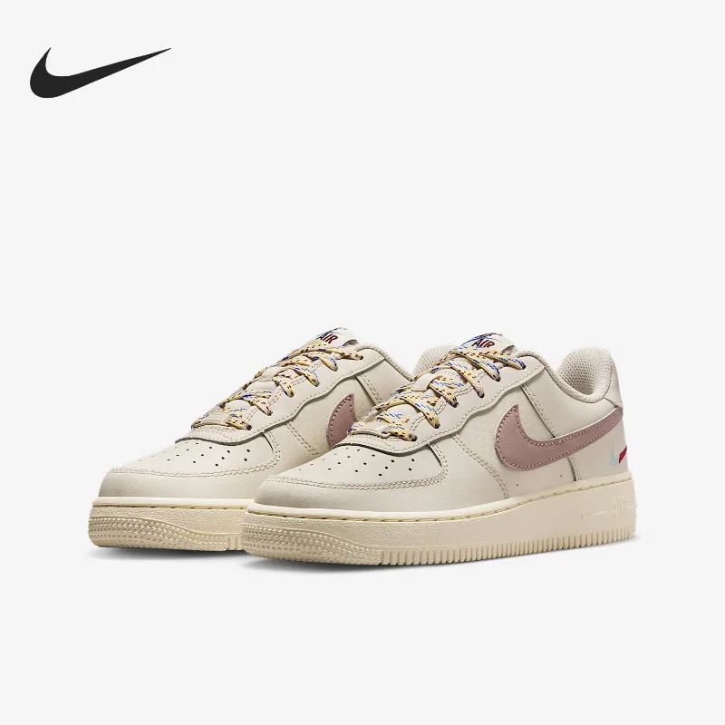 

NikeAir Force 1 GS Women's Youth Sports Light Board Shoes HQ1907-100