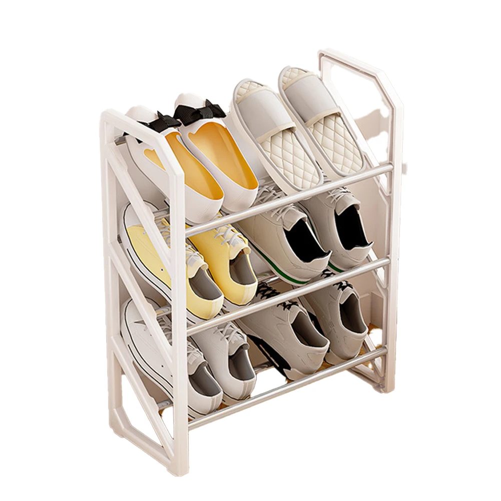 50*18*5cm Multi-layer Shoe Rack Footwear Storage X-shaped Shoe Organizer Space-saving Design Sturdy Construction