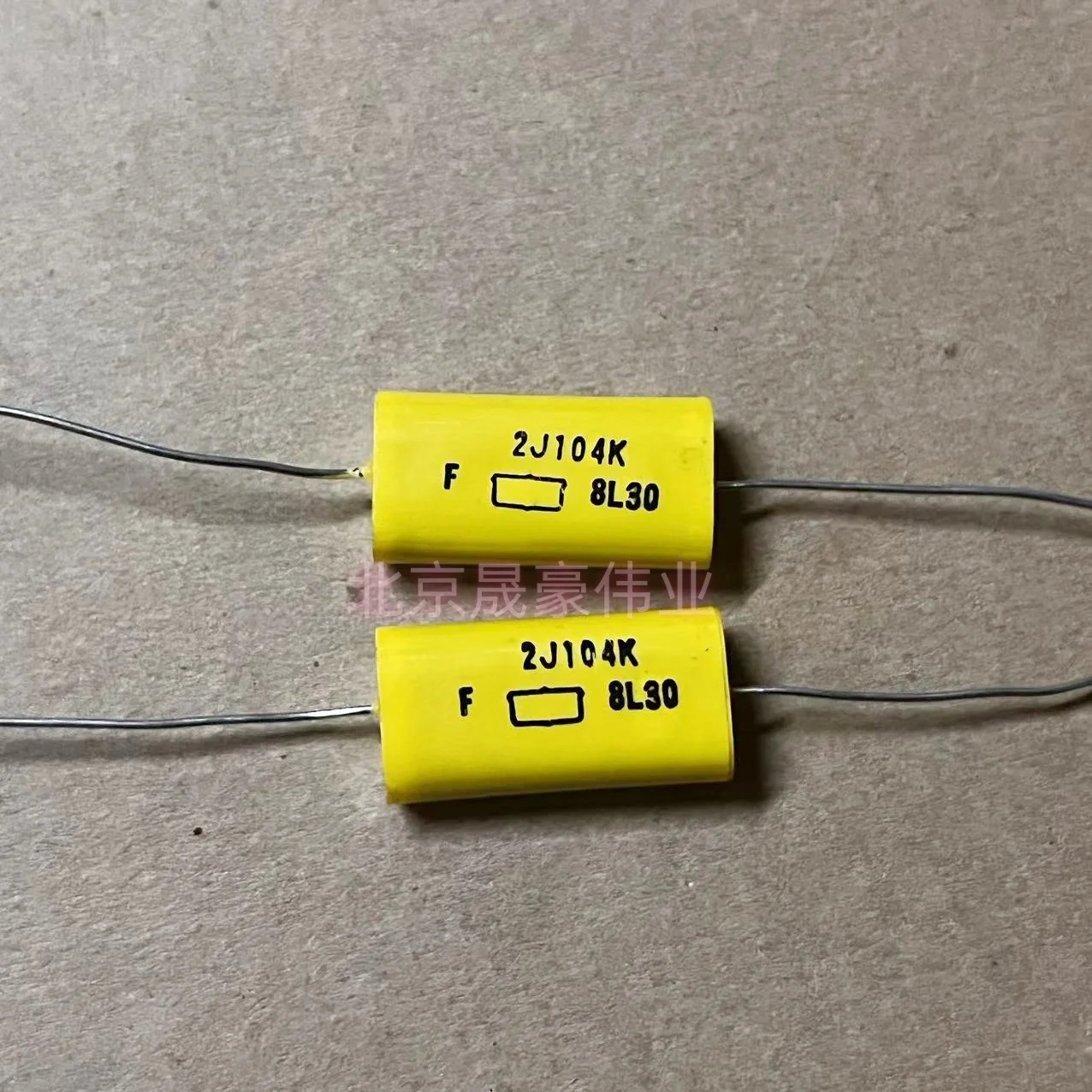 5pcs 630V104K 2J104K 100NF Black Diamond Capacitor Through Center Axis Non Polarity Thin Film Non Inductive Capacitor