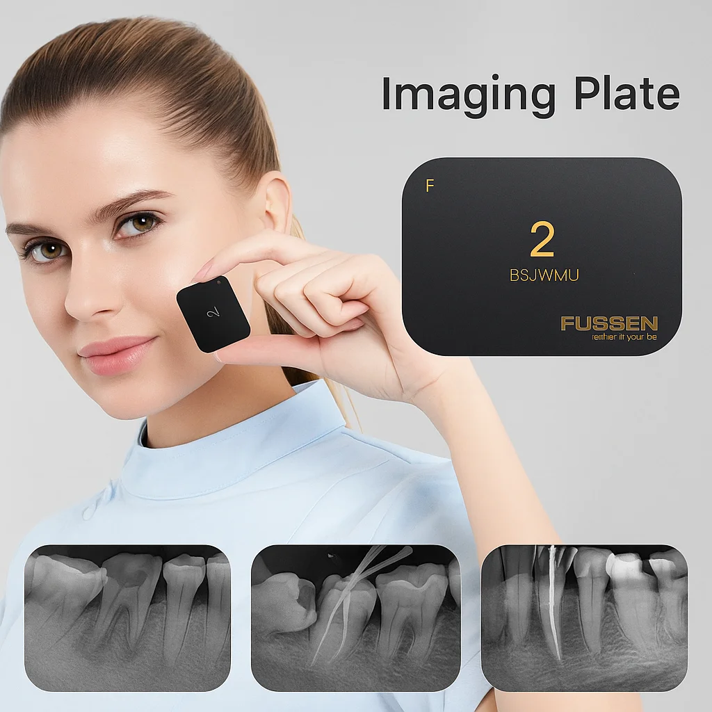 

Portable Dental X-Ray Scanner Medical Radiovisograph Digital Sensor RX Dental Match Plate 0# 1# 2# 3# Imaging Plate for Fussen