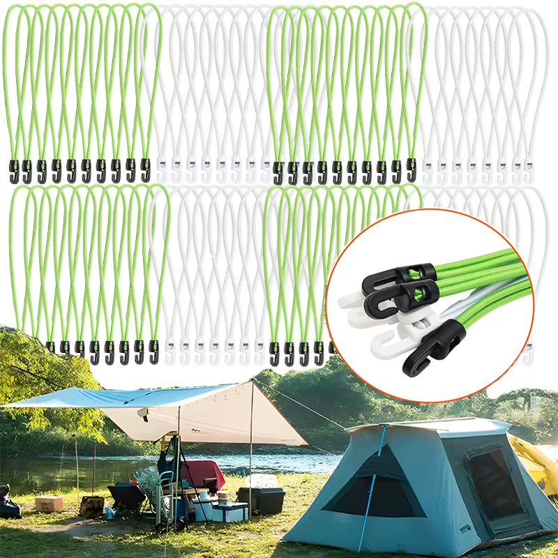 

Банджи-шнур, высокоэластичный расширитель с крючками, резиновый натяжитель для кемпинга, брезента, различные использование, супер эластичная резинка