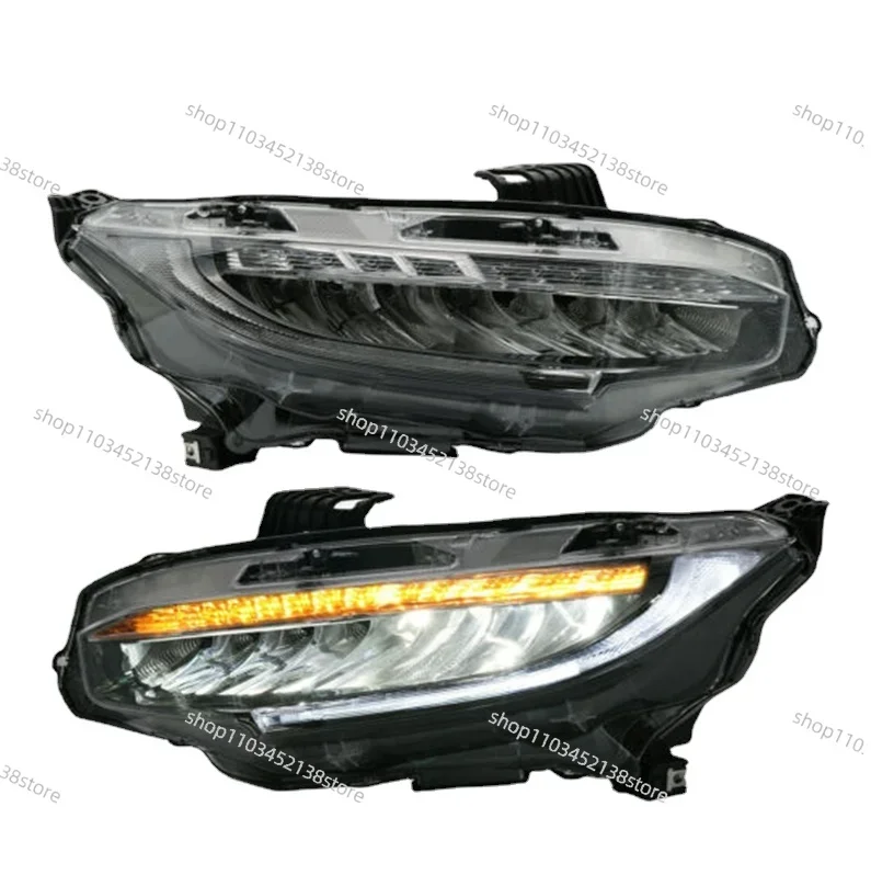 High Performance Auto Lighting System Headlamp Headlight LED Headlight For Honda Civic 2016-2019 33150-TET-H11 33100-TET-H11