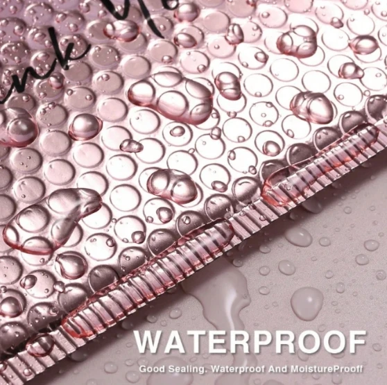 Sac à bulles en Film extrudé Rose Gold Co, emballage de Transport Express, sac de rangement étanche et résistant à la pression, 20 pièces/paquet